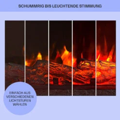 Kamini FXL Elektrischer Kamin Kamineinsatz 1000/2000W 2W LED Schwarz 15 Kamini FXL Elektrischer Kamin Kamineinsatz 1000/2000W 2W LED Schwarz -Klarstein 10035275 de 0008 usp