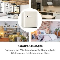 Audrey Mini 2in1 Kühlschrank EEC F Gefrierfach LED 16 Audrey Mini 2in1 Kühlschrank EEC F Gefrierfach LED -Klarstein 10035310 de 0007 logo