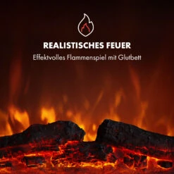 Alpbach Snow Elektrischer Kamin 1800W 2 Heizstufen 65 Cm Weißer Rahmen 14 Alpbach Snow Elektrischer Kamin 1800W 2 Heizstufen 65 Cm Weißer Rahmen -Klarstein 10035315 de 0007 logo