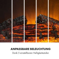 Carinthia Elektrokamin 1800W LED Wochentimer Fernbedienung Heizer -Klarstein 10035316 de 0007 logo