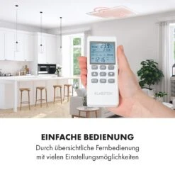 Midnight Sun Decken-Infrarotheizung 130,5 X 70,5 Cm 800 W -Klarstein 10035323 de 0006 logo