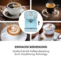 Espressionata Gusto Espressomaschine 1100W 15 Bar Druck -Klarstein 10035377 de 0004 logo