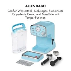 Espressionata Gusto Espressomaschine 1100W 15 Bar Druck -Klarstein 10035377 de 0008 logo