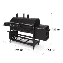 Kingsville Smoker Kombigrill Gas Kohle Smoker 13,5kW 3+1 Brenner 21 Kingsville Smoker Kombigrill Gas Kohle Smoker 13,5kW 3+1 Brenner -Klarstein 10035409 yy 0011 logo