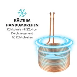 Chiller 10K Eintauchkühler Ø22,4 Cm 10 Schleifen -Klarstein 10035448 de 0003 logo