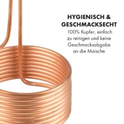 Chiller 10K Eintauchkühler Ø22,4 Cm 10 Schleifen -Klarstein 10035448 de 0005 logo