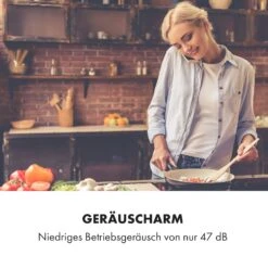 Balzac Silent 60 Dunstabzugshaube 250W 3 Stufen 604 M³/h LED EEK A -Klarstein 10035466 de 0003 logo