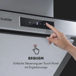 Balzac Silent 60 Dunstabzugshaube 250W 3 Stufen 604 M³/h LED EEK A -Klarstein 10035466 de 0004 logo