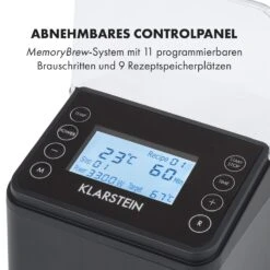 Brauheld Pro Maischekessel 3300W 70L 30-100°C Umwälzpumpe Edelstahl -Klarstein 10035516 de 0003 logo