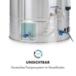 Brauheld Pro Maischekessel 3300W 70L 30-100°C Umwälzpumpe Edelstahl -Klarstein 10035516 de 0004 logo