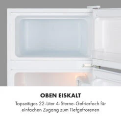 Big Daddy Cool Kühl-Gefrier-Kombination 87 Liter 40dB EEK F -Klarstein 10035585 de 0004 logo