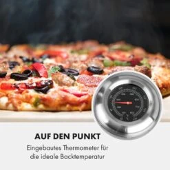 Pizzaiolo Neo Gas-Pizzaofen Inkl. Pizzastein Thermometer Edelstahl -Klarstein 10035708 de 0005 logo