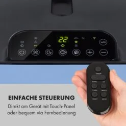 Kraftwerk Smart 10K Klimaanlage 3-in-1 10000 BTU App-Steuerung Fernbedienung -Klarstein 10035737 de 0005 logo