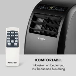 Metrobreeze Rom Smart Mobile Klimaanlage 10.000 BTU 3 KW Fernbedienung 18 Metrobreeze Rom Smart Mobile Klimaanlage 10.000 BTU 3 KW Fernbedienung -Klarstein 10035804 de 0009 logo