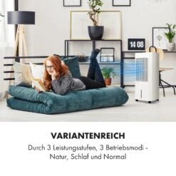 Iceberg Pure Luftkühler Luftdurchsatz: 283 M³/h 65 W Tank: 5 Liter -Klarstein 10035856 de 0003 logo