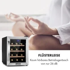 Reserva 12 Uno Weinkühlschrank 12 Flaschen 31 Liter Edelstahl 13 Reserva 12 Uno Weinkühlschrank 12 Flaschen 31 Liter Edelstahl -Klarstein 10035859 de 0005 logo