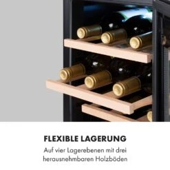 Reserva 12 Uno Weinkühlschrank 12 Flaschen 31 Liter Edelstahl 15 Reserva 12 Uno Weinkühlschrank 12 Flaschen 31 Liter Edelstahl -Klarstein 10035859 de 0007 logo