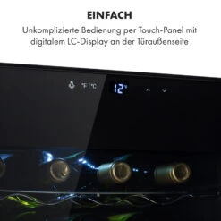 Barolo 28 Uno Weinkühlschrank 70 Liter 11-18°C SingleZone 12 Barolo 28 Uno Weinkühlschrank 70 Liter 11-18°C SingleZone -Klarstein 10035860 de 0004 logo