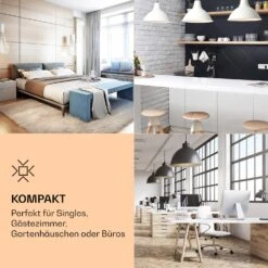 Luminance Frost Mini-Kühlschrank 45l EEK F Gefrierfach 1,5l Glastür 11 Luminance Frost Mini-Kühlschrank 45l EEK F Gefrierfach 1,5l Glastür -Klarstein 10036164 de 0005 logo