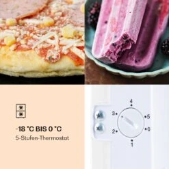 Laika 60L Gefrierschrank 60 Liter 3 Schubladen Temperatur: -18 Bis 0 °C -Klarstein 10036171 de 0005 logo