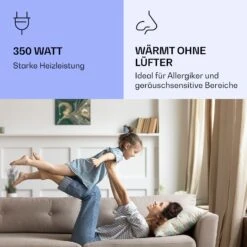 Wonderwall Air Art Smart Infrarotheizung Wirbel 60x60cm 350W -Klarstein 10037821 de 0005 logo