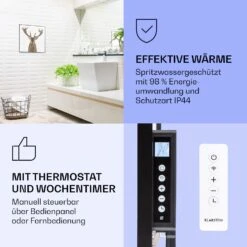 Wonderwall Air Art Smart Infrarotheizung Hirsch 60x60cm 350W -Klarstein 10037831 de 0004 logo