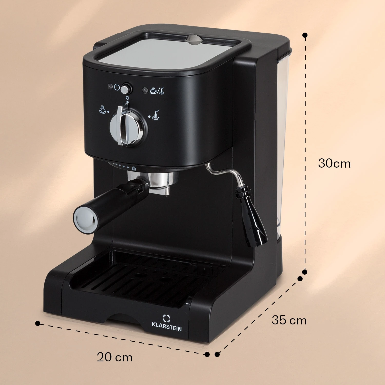Passionata 20 Espressomaschine 20 Bar 6 Tassen 1,25 Liter Milchschaum 7 Passionata 20 Espressomaschine 20 Bar 6 Tassen 1,25 Liter Milchschaum – Bild 7
