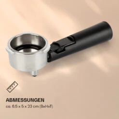 Passionata Espressomaker Siebträger Aluminiumlegierung Zubehör -Klarstein 10037856 de 0004 logo