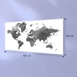 Wonderwall Air Art Smart Infrarotheizung Schwarze Karte 120x60cm 700W -Klarstein 10037872 yy 0007 logo