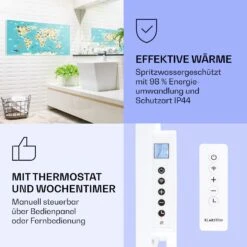 Wonderwall Air Art Smart Infrarotheizung 120x60cm 700W App 11 Wonderwall Air Art Smart Infrarotheizung 120x60cm 700W App -Klarstein 10037878 de 0004 logo