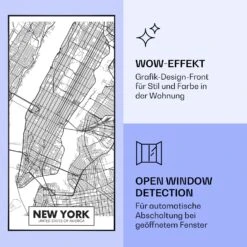 Wonderwall Air Art Smart Infrarotheizung Map New York 60x120cm 700W 13 Wonderwall Air Art Smart Infrarotheizung Map New York 60x120cm 700W -Klarstein 10037887 de 0006 logo