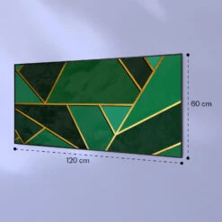 Wonderwall Air Art Smart Infrarotheizung Grüne Linie 120x60cm 700W -Klarstein 10037907 yy 0007 logo
