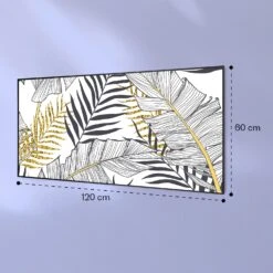 Wonderwall Air Art Smart Infrarotheizung Blatt 120x60cm 700W -Klarstein 10037917 yy 0007 logo