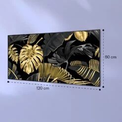 Wonderwall Air Art Smart Infrarotheizung Schwarzes Blatt 120x60cm 700W -Klarstein 10037921 yy 0007 logo