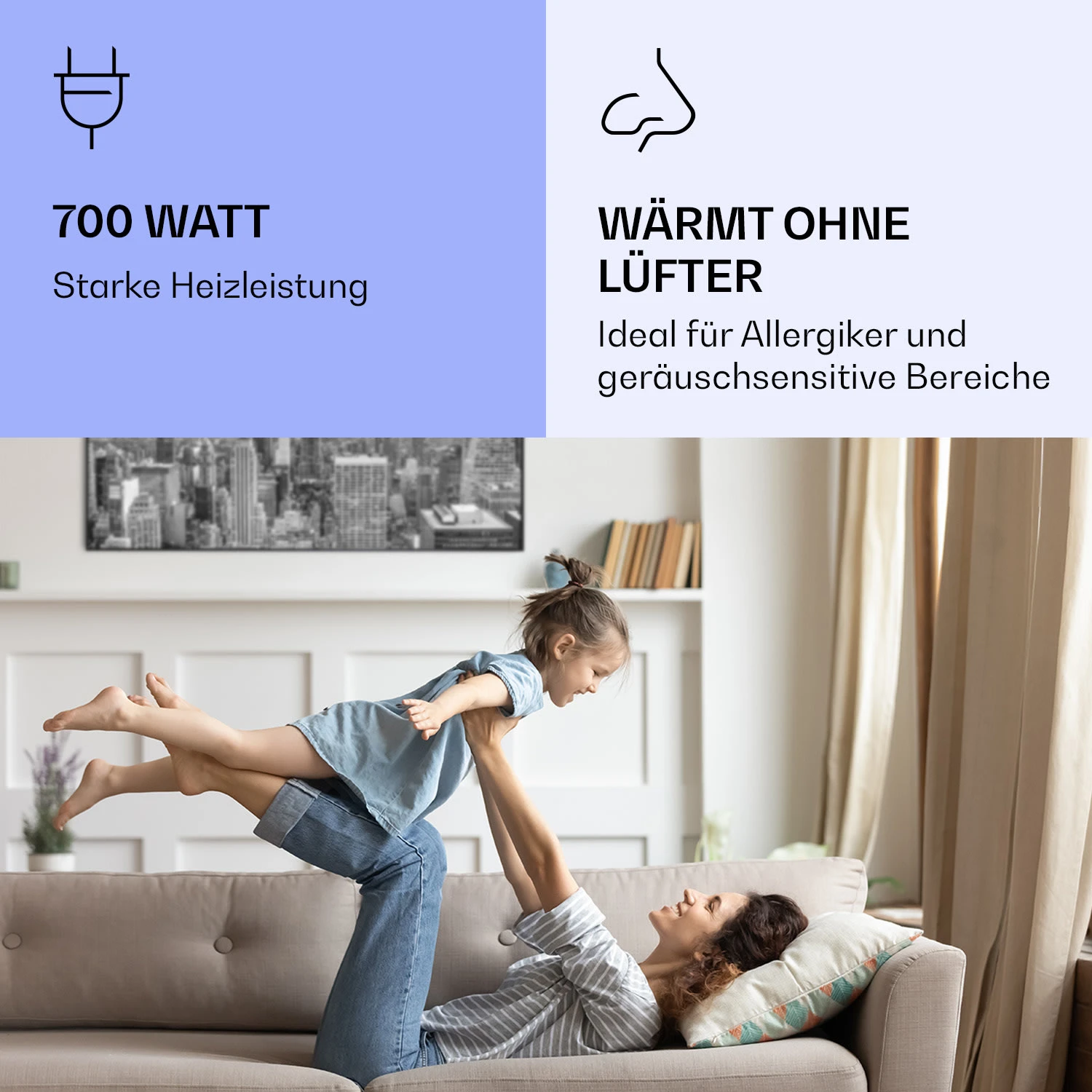 Wonderwall Air Art Smart Infrarotheizung New York City 120x60cm 700W 5 Wonderwall Air Art Smart Infrarotheizung New York City 120x60cm 700W – Bild 5