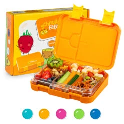 Schmatzfatz Junior Lunchbox 6 Fächer 21,3 X 15 X 4,5 Cm (BxHxT)