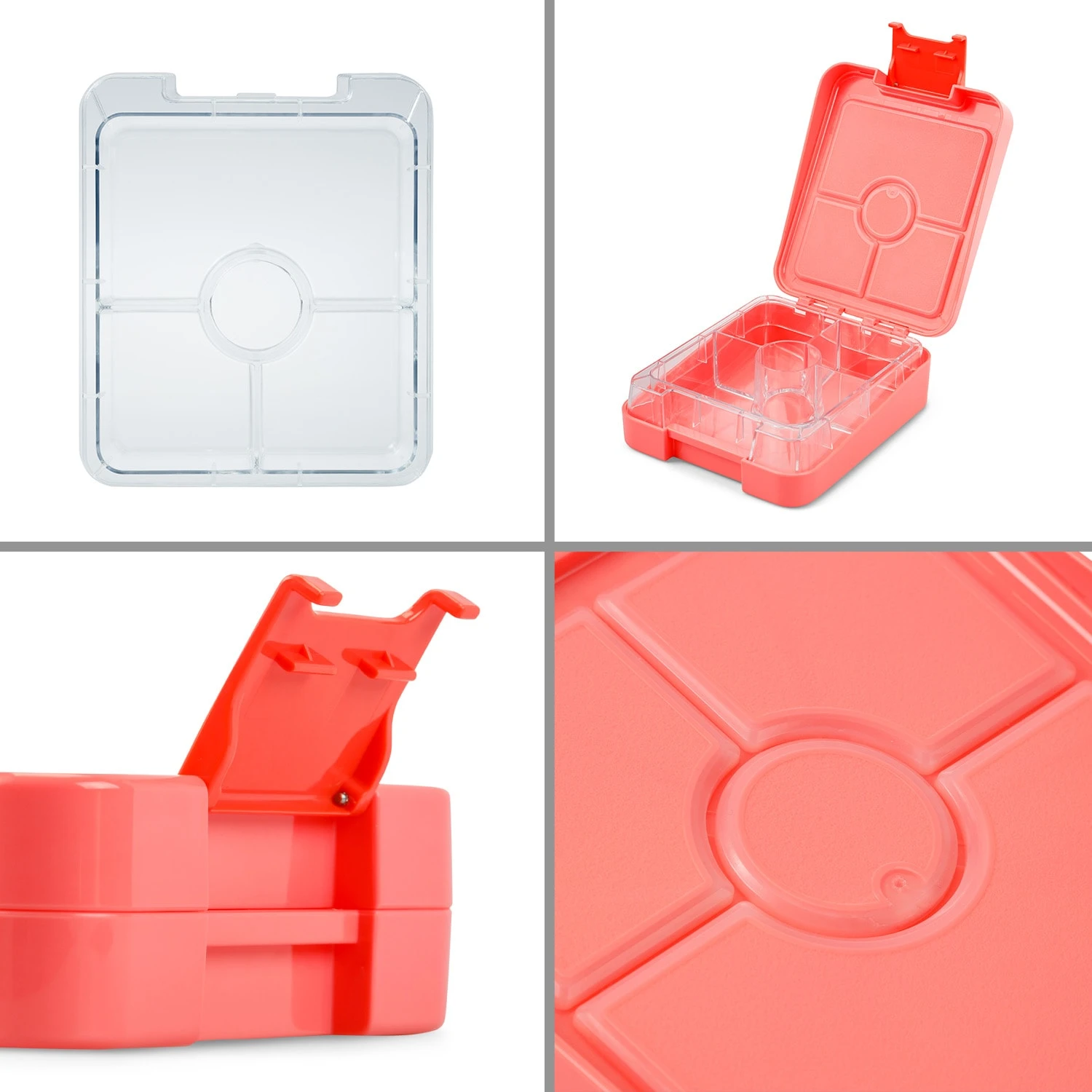 Schmatzfatz Easy Snackbox 4 Fächer 18 X 15 X 5 Cm (BxHxT) 6 Schmatzfatz Easy Snackbox 4 Fächer 18 X 15 X 5 Cm (BxHxT) – Bild 6