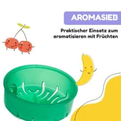 Schmatzfatz Trinkflasche Sportflasche 350 Ml 18 Cm Tritan -Klarstein 10037960 de 0006 usp