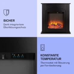 Elbrus Elektrokamin 2000 W LED-Technik Fernbedienung 8 Elbrus Elektrokamin 2000 W LED-Technik Fernbedienung -Klarstein 10037972 de 0003 logo