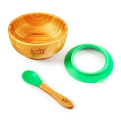 Kindergeschirr Mit Bambusschale Und Löffel 400 Ml Inkl. Saugnapf Ø: 13,7 Cm 10 Kindergeschirr Mit Bambusschale Und Löffel 400 Ml Inkl. Saugnapf Ø: 13,7 Cm -Klarstein 10038058 yy 0005 logo