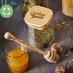 Eckiges Glas Mit Bambusdeckel Luftdicht Silikonring 6 X 15 Cm 300 Ml 12 Eckiges Glas Mit Bambusdeckel Luftdicht Silikonring 6 X 15 Cm 300 Ml -Klarstein 10038114 yy 0006 logo