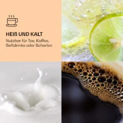 Teeflasche Mit Deckel Und Sieb 500 Ml Doppelwandiges Glas Bambus Hülle 11 Teeflasche Mit Deckel Und Sieb 500 Ml Doppelwandiges Glas Bambus Hülle -Klarstein 10038238 de 0005 logo