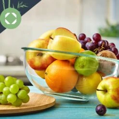 Glasschüssel 865 Ml Bambusdeckel Verschließbar BPA-frei Größe S -Klarstein 10038272 yy 0004 logo