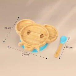 Kindergeschirr Bambusteller & Löffel 250 Ml Inkl. Saugnapf 18 X 18 Cm 11 Kindergeschirr Bambusteller & Löffel 250 Ml Inkl. Saugnapf 18 X 18 Cm -Klarstein 10038286 yy 0006 logo