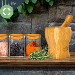 Eckige Gläser Bambusdeckel 10 Stück Je 150 Ml Luftdicht 13 Eckige Gläser Bambusdeckel 10 Stück Je 150 Ml Luftdicht -Klarstein 10038300 yy 0006 logo