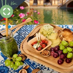 Glas-Servierplatte Luftdicht Geschmacksneutral Spülmaschinenfest -Klarstein 10038308 yy 0004 logo