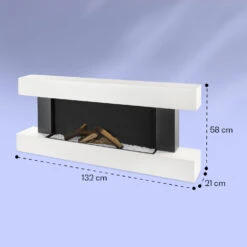 Studio Light & Fire 1 Smart Kamin 1000/2000W MDF WiFi-Steuerung -Klarstein 10038385 yy 0007 logo