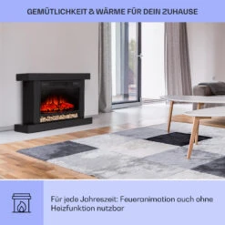 Vulsini Hideaway Elektrokamin 1900 W LED-Technik Fernbedienung -Klarstein 10038619 de 0004 usp