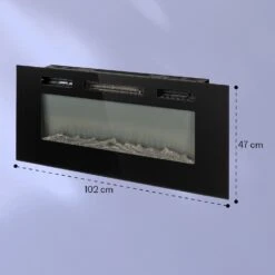 Galeras Elektrischer Wand- Und Einbaukamin 1800 W LED 3 Farben Timer -Klarstein 10038687 yy 0008 logo