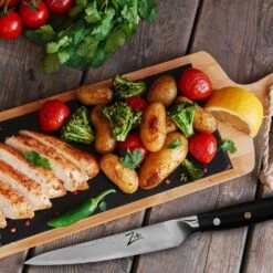 Alpha-Royal Japanese Serie 6" Allzweckmesser Damaszener-Stahl 67-lagig -Klarstein 10038998 de 0003 logo